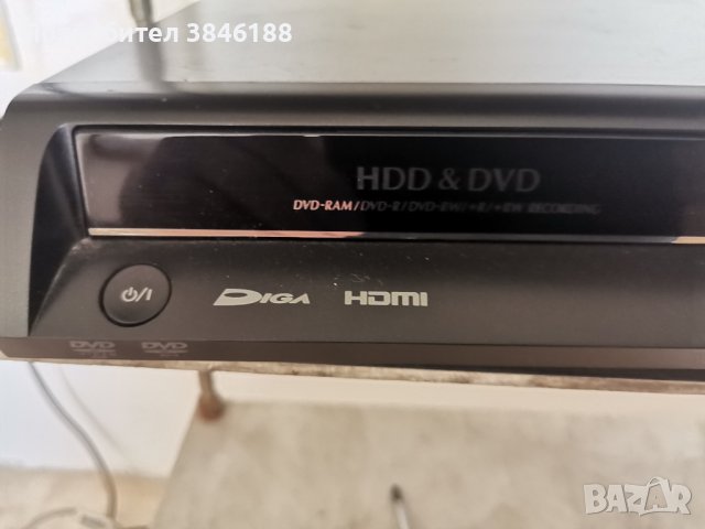 PANASONIC DMR-EH65 HDD/DVD/HDMI RECORDER, снимка 4 - Плейъри, домашно кино, прожектори - 42391119