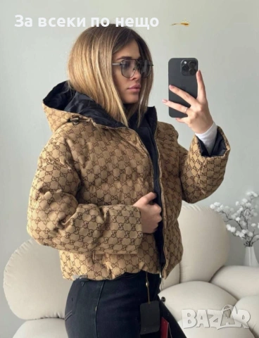 Gucci Дамско Зимно Яке Гучи - 2 Цвята Код E1172, снимка 2 - Якета - 53226851