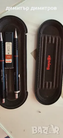 Комплект rOtring химикалка и автоматичен молив+пълнители, снимка 2 - Други - 48874222