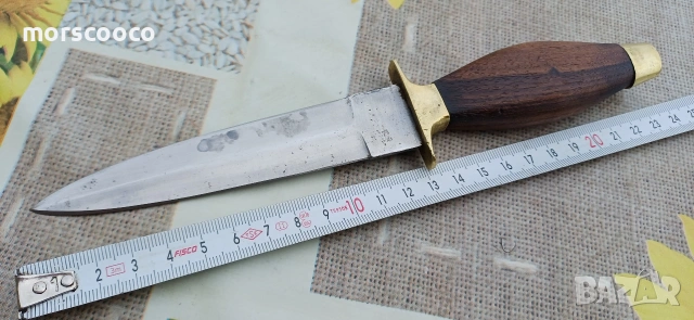 Рядък немски нож - кама за ботуш -,,HALLER" , снимка 2 - Антикварни и старинни предмети - 54094944