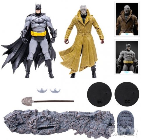 Комплект екшън фигури McFarlane DC Comics: Multiverse - Batman vs Hush, 18 cm, снимка 6 - Колекции - 38896698