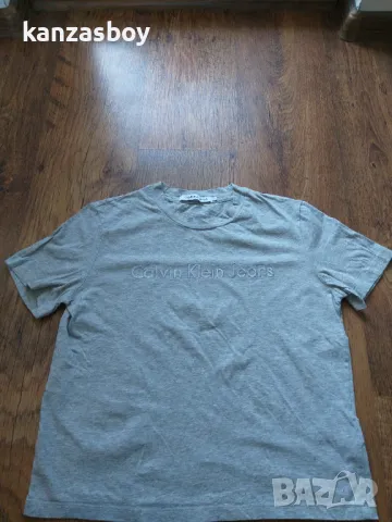 calvin klein jeans - страхотна дамска тениска M, снимка 4 - Тениски - 47453968