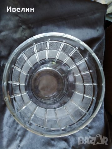 кристална купа арт деко, снимка 3 - Антикварни и старинни предмети - 29638650