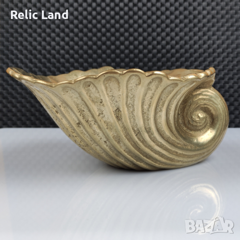 Масивна бронзова декорация, снимка 3 - Антикварни и старинни предмети - 44559347