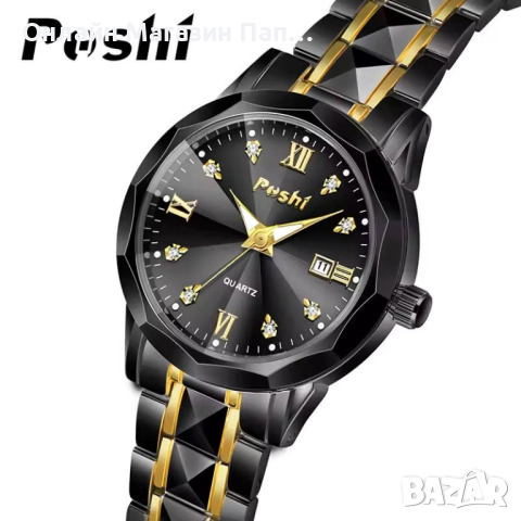 POSHI PS922 дамски кварцов часовник 30мм с календар. Цветови варианти