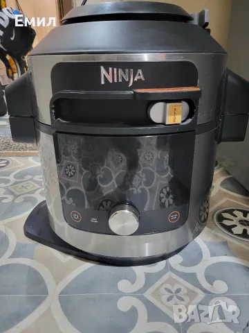 Мултикукър 14 in 1 Ninja OL750EU, 1760 W, 7.5 л, 14 програми, Черен/Сребрист