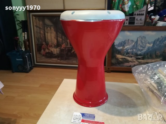 BIG RED BASS-ТАРАМБУКА 41Х26СМ 0601221355, снимка 6 - Ударни инструменти - 35346455