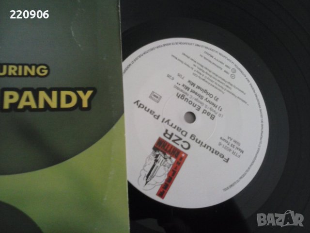Плоча CZR Feat. Darryl Pandy – Bad Enough, снимка 2 - Грамофонни плочи - 38314735