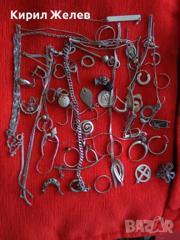 100 грама сребърни накити за поправка за реставрация за части или за материал 50636, снимка 15 - Колиета, медальони, синджири - 50242644