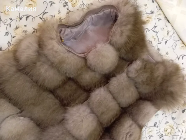 Палто от лисица , снимка 12 - Палта, манта - 49977443