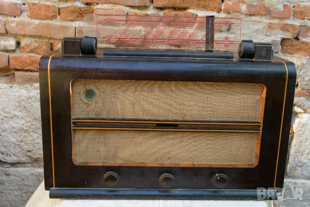 Philips 845U Лампов радиоприемник, снимка 4 - Антикварни и старинни предмети - 56167141