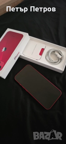 iPhone 13 Red 512GB 83% battery ПЪЛЕН КОМПЛЕКТ-ТОП СЪСТОЯНИЕ!, снимка 10 - Apple iPhone - 52750482