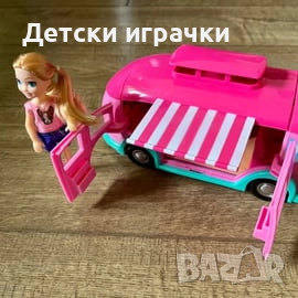 Кукла Барби с камион за сладолед , снимка 10 - Кукли - 52657844