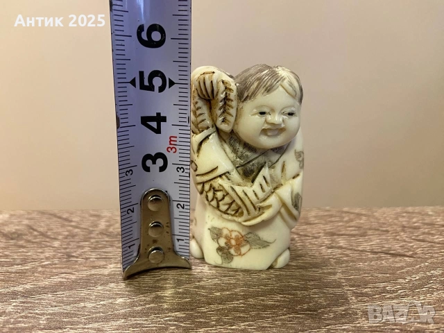 Нецке Япония оригинал Кост ., снимка 5 - Колекции - 52687953