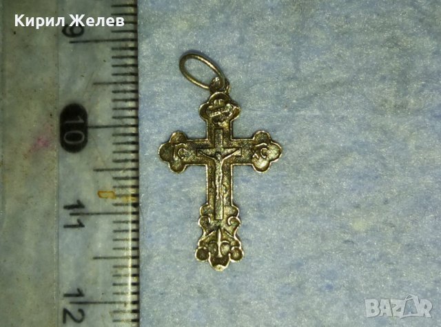 ИЗТОЧНОПРАВОСЛАВНО СРЕБЪРНО РАЗПЯТИЕ КРЪСТ СРЕБРО 925 с Надпис СПАСИ и СОХРАНИ 31182, снимка 5 - Колиета, медальони, синджири - 42404212