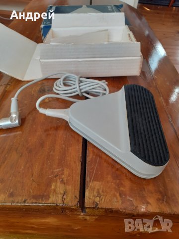 Стар педал за Гласова машина,контролен педал Philips, снимка 4 - Други ценни предмети - 31320449