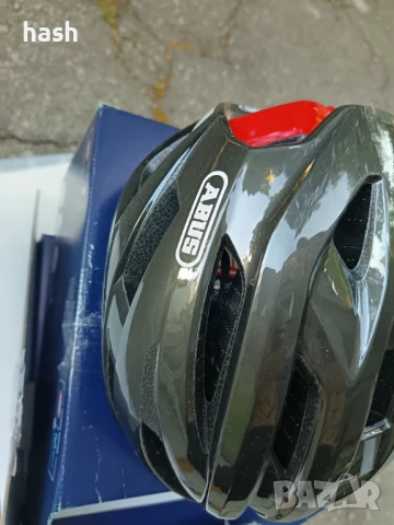 Каска ABUS StormChaser Racing - Аеродинамична професионална велосипедна каска, р-р L, снимка 9 - Спортна екипировка - 50828722