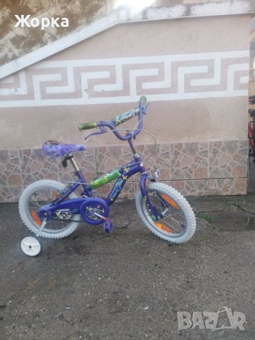 Детски велосипед с помошни колела MOGNA, снимка 2 - Велосипеди - 38514040