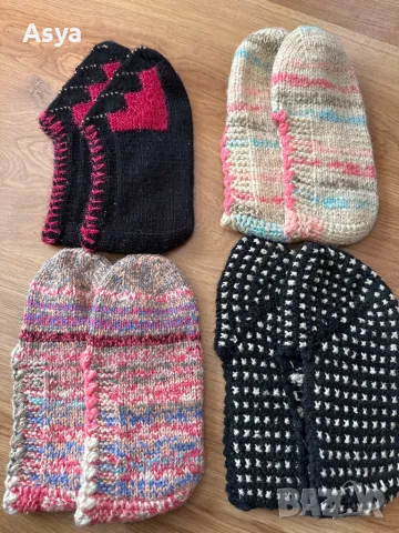 Ръчно плетени терлици , снимка 2 - Други - 49870616