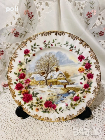 порцеланова чиния за стена 