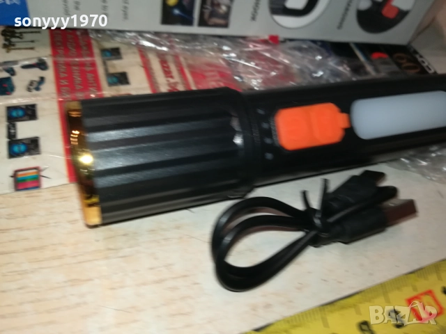 ЛЕД ФЕНЕР-USB 0509251523, снимка 8 - Лед осветление - 51616915