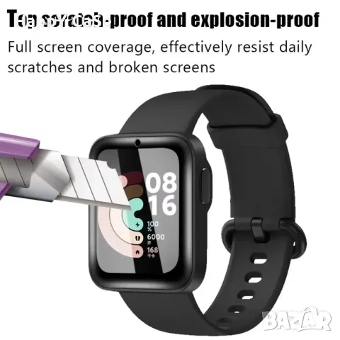 Xiaomi Redmi Watch 5 / 5 Active / 5 Lite / Smart Band 8 9 Pro / 5D Протектор за цял екран, снимка 5 - Смарт часовници - 47524649