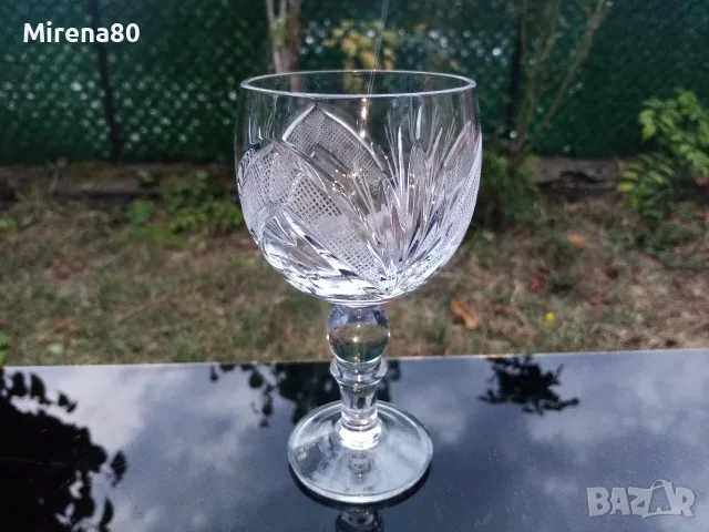 * РАМОНА * - кристален сервиз за вино , снимка 3 - Сервизи - 56454092
