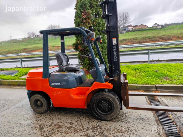 Мотокар Toyota Нов Внос 3 тона, 4метра, Автомат, Изравнител, снимка 5 - Индустриална техника - 52569443