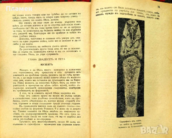 Сама по света. Кн. 1: Из Европа / Сама по света. Кн. 3: Приключения в Египетъ Милка Петрова-Коралова, снимка 8 - Антикварни и старинни предмети - 44160725