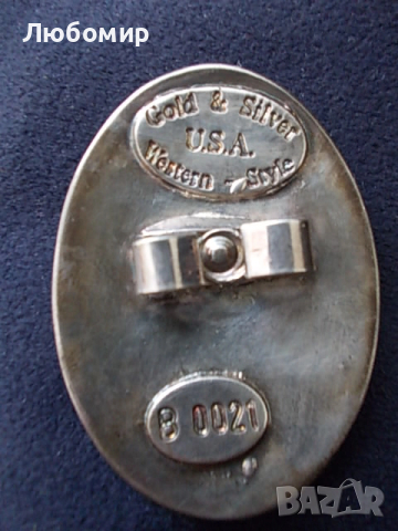  Катарама Сребърен орел USA, снимка 2 - Антикварни и старинни предмети - 52974618