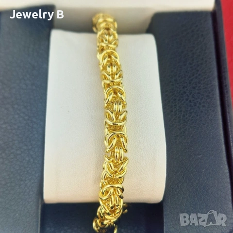 Масивна гривна с позлата