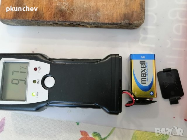 ВЛАГОМЕР ЗА ДЪРВЕНИ И СТРОИТЕЛНИ МАТЕРИАЛИ, снимка 3 - Измервателни инструменти - 44594757