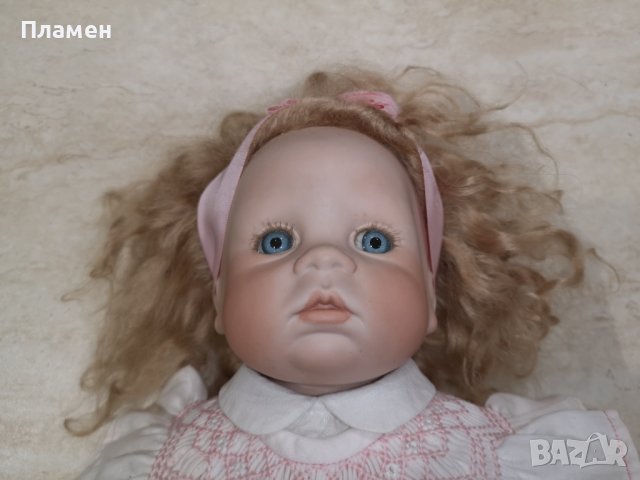 Колекционерска кукла порцелан, снимка 10 - Колекции - 40850342