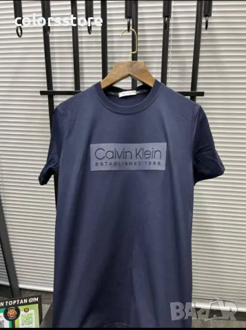 Мъжка тениска Calvin Klein-VL73b, снимка 4 - Тениски - 48869805