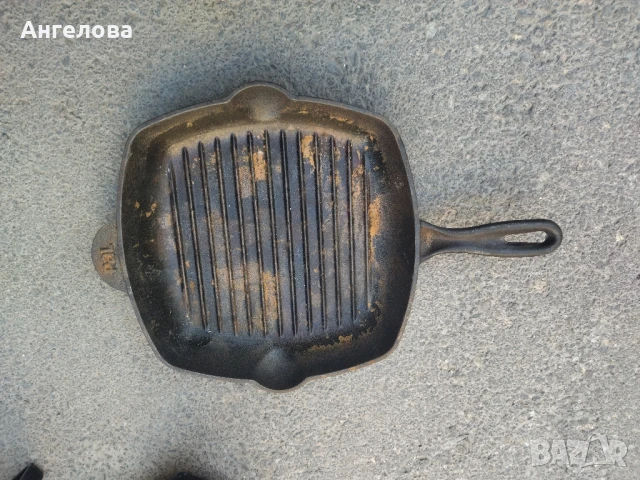 Грил тиган, снимка 3 - Съдове за готвене - 51289571