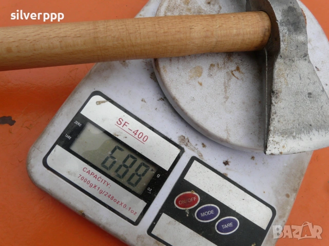  Стара месарска брадвичка - 607 , снимка 5 - Други ценни предмети - 54017413