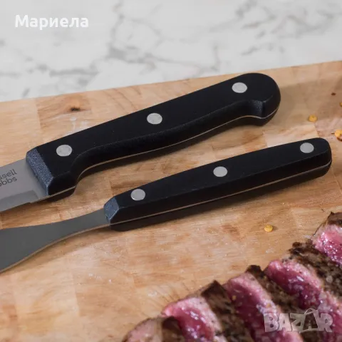 Russell Hobbs Комплект прибори за стек от 12 части , Ножове и вилици за барбекю, снимка 6 - Прибори за хранене, готвене и сервиране - 49841894