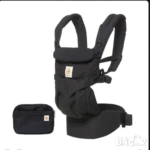 Ергономична раница Ergobaby Omni 360 Pure Black, снимка 1 - Кенгура и ранички - 47420369