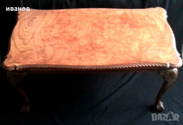 Антична маса чипъндейл, снимка 5 - Антикварни и старинни предмети - 31026819