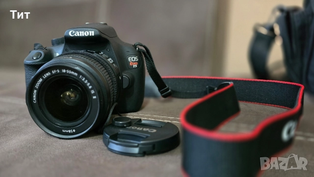 Фотоапарат Canon EOS Rebel T5 и аксесоари