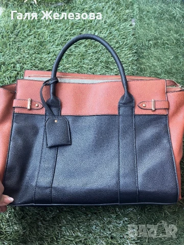 JUSTEAB-дамска чанта от естествена кожа, снимка 5 - Чанти - 51300088