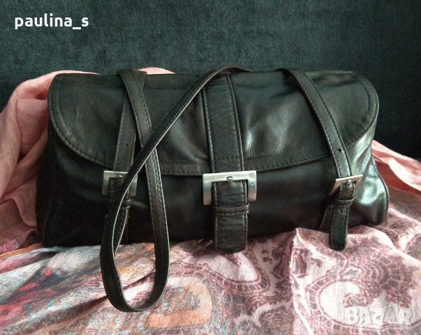 Винтидж / Естествена кожа / маркова чанта / "Adax" ®, снимка 2 - Чанти - 29490466