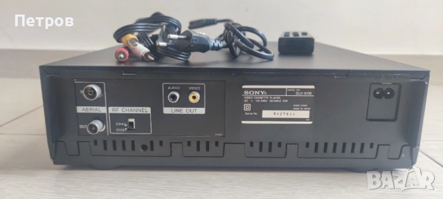 Видео SONY VHS , снимка 3 - Плейъри, домашно кино, прожектори - 54026327