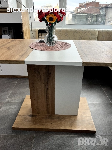 трапезна маса - разтегателна, снимка 2 - Маси - 52083223