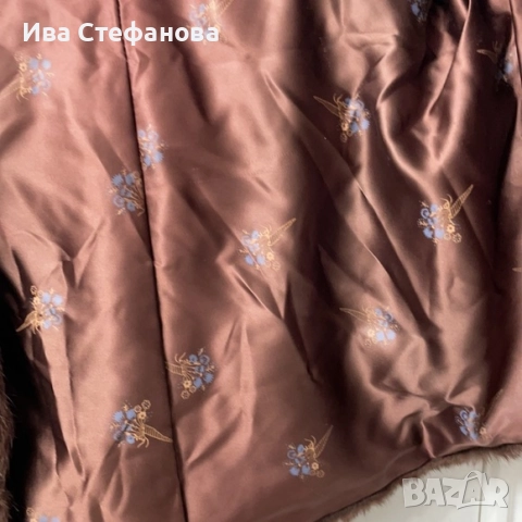 норкова шал наметка болеро от норка естествен косъм кафяв универсален размер , снимка 9 - Рокли - 42599063