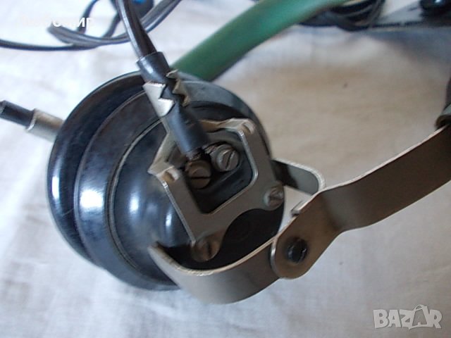 Стар морзов ключ и слушалки ММ-3, снимка 7 - Антикварни и старинни предмети - 38382816