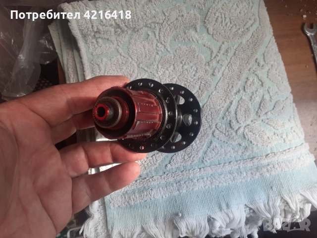 Задна главина 32 шпици, снимка 3 - Части за велосипеди - 51702011