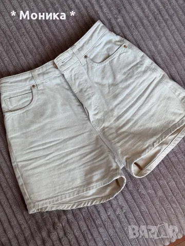Бежови къси гащи Zara