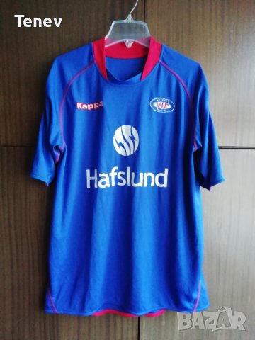 Vålerenga IF Kappa 2009/2010 оригинална футболна тениска фланелка размер L Valerenga 