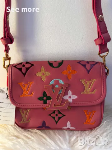 LOUIS VUITTON красота в розово, снимка 2 - Чанти - 47808493